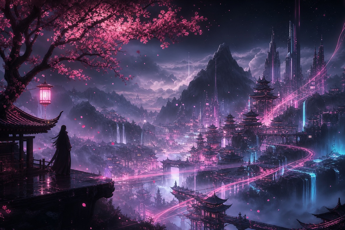 国漫幻想与山水意象